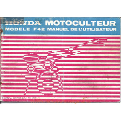 Honda F42 Manuel Entretien