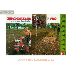 Honda F700 Fiche Information