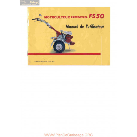 Honda Fs50 Manuel Entretien