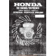 Honda G300 G400 Electric Starter Manuel Entretien