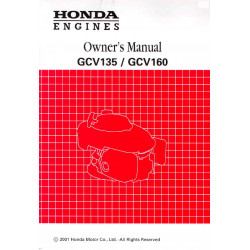 Honda Gcv135 Gcv160 Manuel Entretien