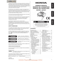 Honda Gxv 50 57 Manuel Entretien