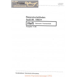 Audi 80 B4 1992 Reparatur Leitfaden Manual