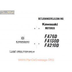 Kawasaki Fa76d Fa130d Fa210d Manuel Entretien