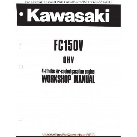 Kawasaki Fc150v Manuel Entretien