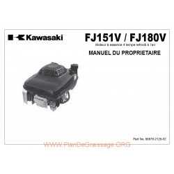 Kawasaki Fj151 180v Fr Manuel Utilisateur