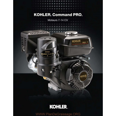 Kohler Command Pro Manuel Entretien