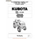 Kubota B1220d Piece Rechange