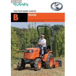 Kubota B2420 Fiche Information