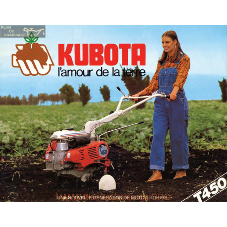 Kubota T450 Fiche Information