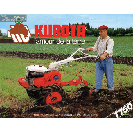 Kubota T750 Fiche Information