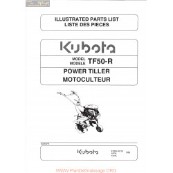 Kubota Tf50 Piece Rechange
