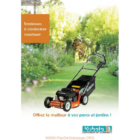 Kubota W721 Fiche Information