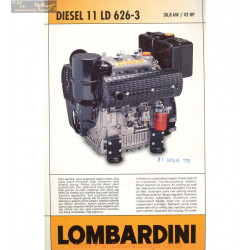 Lombardini 11 Ld 626 3 42hp 3000rpm Fiche Info