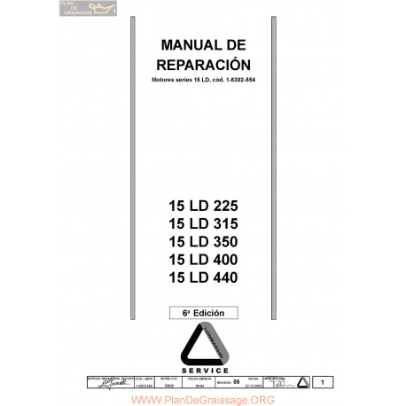 Lombardini 15ld 225 315 350 400 440 Manuel Reparation