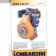 Lombardini 3 Ld 510 Diesel 12hp 3000rpm Fiche Info