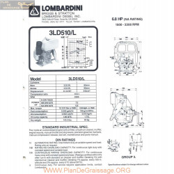 Lombardini 3 Ld 510 L 6 8hp 2200rpm Fiche Info