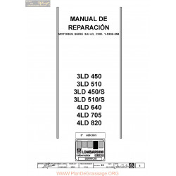 Lombardini 3ld 450 510 4ld 640 705 820 Manuel Utilisateur