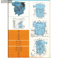 Lombardini 914 24hp 3000rpm Fiche Info