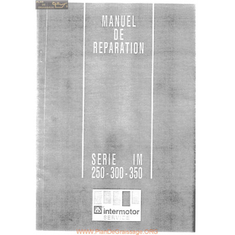 Lombardini Im 250 300 350 Reparation Manuel Entretien