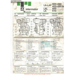 Lombardini La Lal Lap 400 490 510 Bis Fiche Information