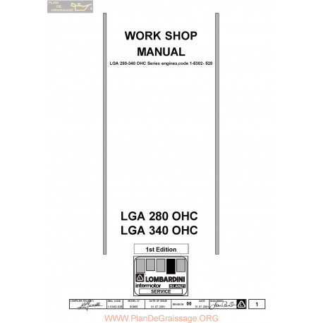 Lombardini Lga 280 Lga340 Workshop