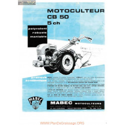 Mabec Cb50 Fiche Information