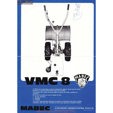 Mabec Vmc 8 Fiche Information