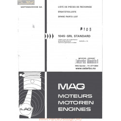 Mag 1045 Srl Standard Piece Rechange