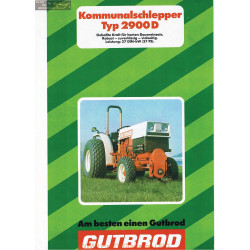 Motostandard Gutbrod 2900d Fiche Information