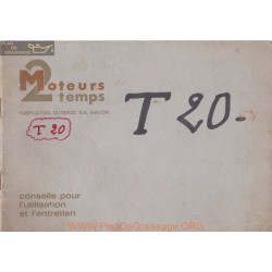 Motostandard Gutbrod T20 Et Bis Manuel Utilisateur