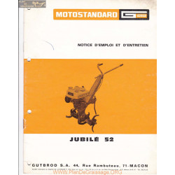 Motostandard Jubile 52 Manuel Entretien