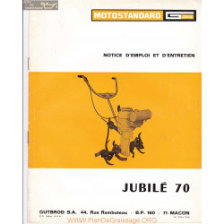 Motostandard Jubile 70 Manuel Entretien