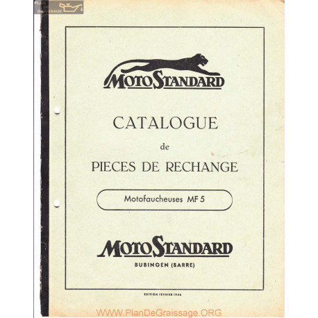 Motostandard Mf5 Piece Rechange