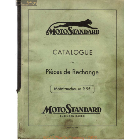 Motostandard Motofaucheuse R55 Piece Rechange