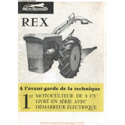 Motostandard Rex Fiche Information