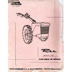 Motostandard Rex Motoculteur Fiche Information