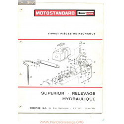 Motostandard Superior Relevage Hydraulique