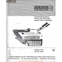 Motostandard Terra T150 S Piece Rechange