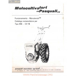 Pasquali Motoculteurs 946 Piece Rechange