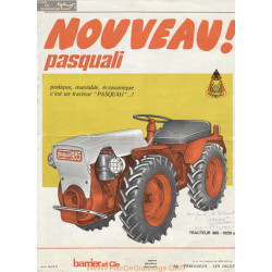 Pasquali Tracteurs 985 Fiche Information