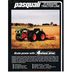 Pasquali Tracteurs 986 991 993 997 Et 988 Fiche Information