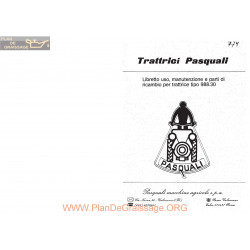 Pasquali Tracteurs 988 30 Fiche Information