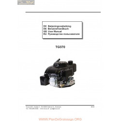 Powerline Tg370 Moteur Manuel Utilisateur