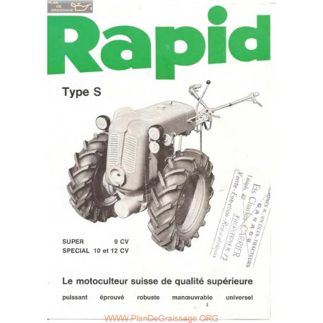 Rapid S Et Special Fiche Information