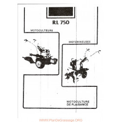 Roques Et Lecoeur Rl750 Manuel Utilisateur