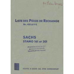 Sachs 161 201 Pieces Piece Rechange