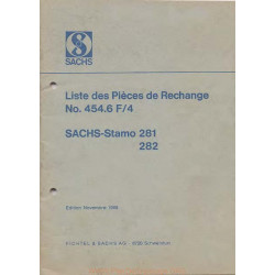 Sachs 281 282 Piece Rechange