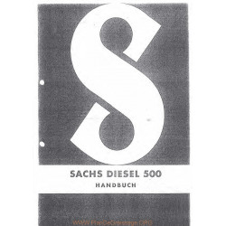 Sachs 500d Piece Rechange