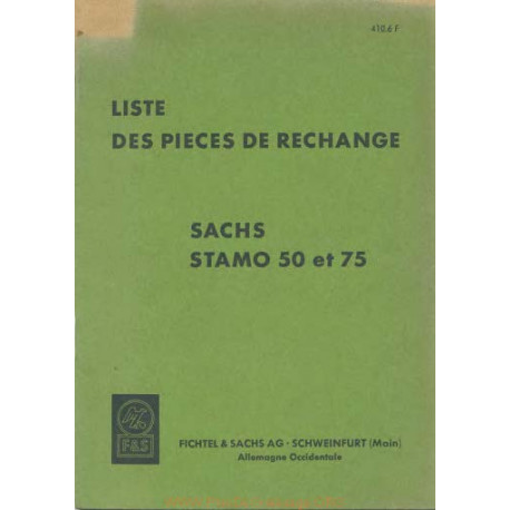 Sachs Stamo 50 75 Piece Rechange